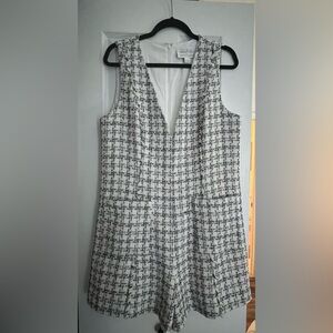 Mare Mare Anthropologie Tweed Romper EUC large